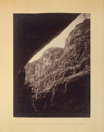 Cañon von Kanab Wash, Colorado River, Blick nach Süden von William H. Bell